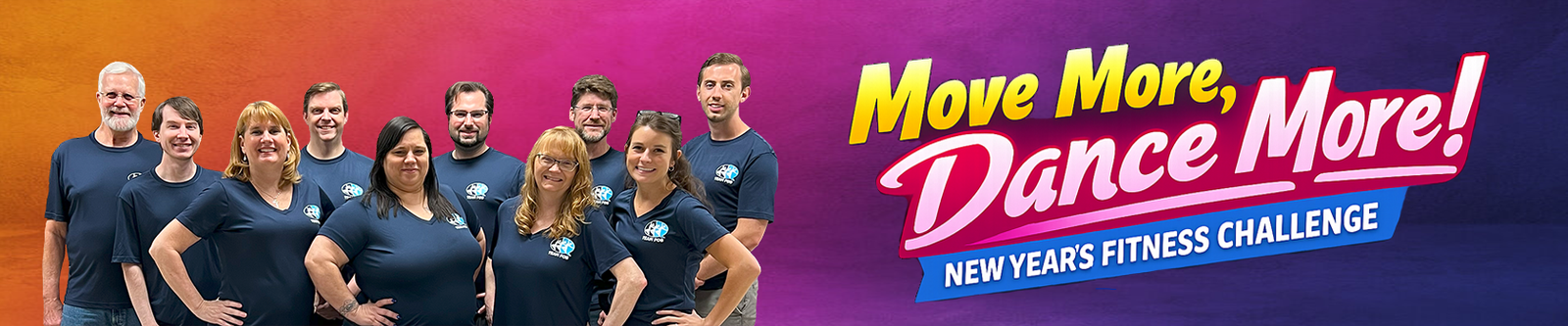 More More, Dance More - New Year's Resolution Fitness Challenge